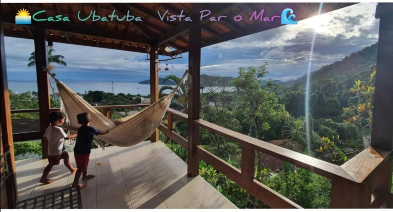 Casa Ubatuba Vista Para O Mar Exterior photo
